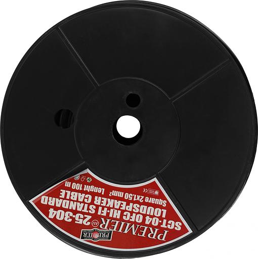 Кабель акустический Premier SCT-04 BC 100м. черный (25-304 100) фото 3