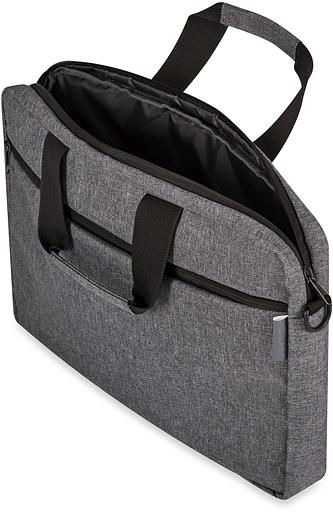 Сумка для ноутбука 15.6" Digma R-270 серый/черный полиэстер (R270GBK) фото 5