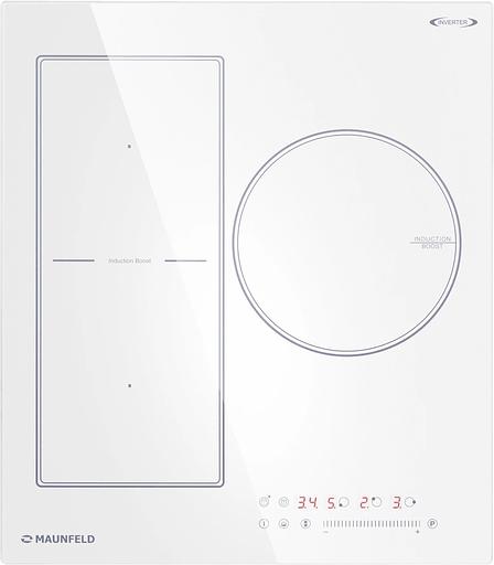 Индукционная варочная поверхность Maunfeld CVI453SBWH Inverter фото 1