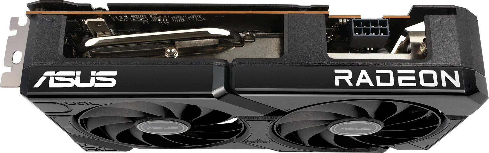 Видеокарта Asus PCI-E DUAL-RX7600-O8G-EVO AMD Radeon RX 7600 8Gb 128bit GDDR6 2280/17500 HDMIx1 DPx3 HDCP Ret фото 6