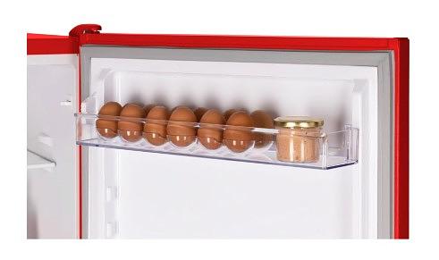 Холодильник Nordfrost NRB 154 R красный мат. двухкамерный 238/115 л морозилка снизу фото 7