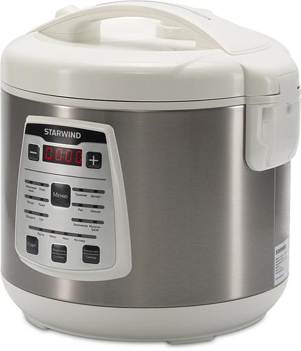 Мультиварка Starwind SMC4200 5л 900Вт белый/серебристый фото 7
