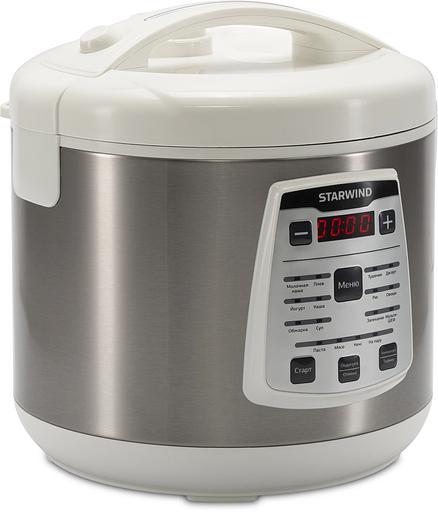 Мультиварка Starwind SMC4200 5л 900Вт белый/серебристый фото 8