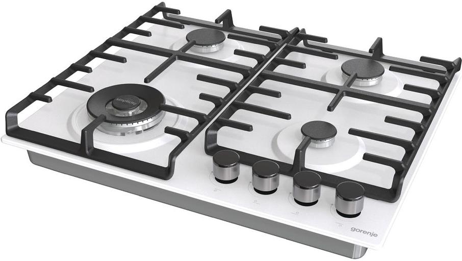 Газовая варочная поверхность Gorenje GW642SYW белый фото 8
