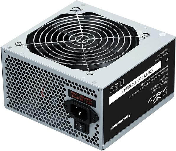 Блок питания KingPrice ATX 550W KPPSU550 (20+4pin) 120mm fan 4xSATA фото 2