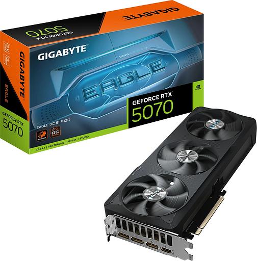 Видеокарта Gigabyte PCI-E GV-N5070EAGLE OC-12GD 1.0 NVIDIA GeForce RTX 5070 12Gb 192bit GDDR7 2805/28000 HDMIx1 DPx3 HDCP Ret фото 10