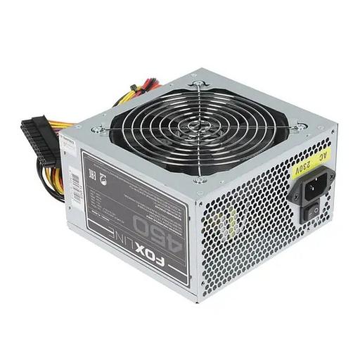Блок питания FoxLine 450W |FL450S| 450W, NOPFC, 120FAN, 3xSATA, 2xPATA, 1xFDD, 1xPCI-E, 24+4 фото 1