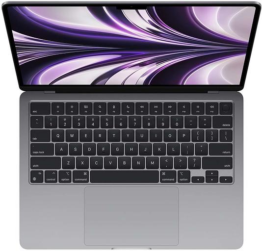 Ноутбук Apple MacBook Air A2681 M2 8 core 16Gb SSD256Gb/8 core GPU 13.6" Retina (2560x1664) macOS grey space WiFi BT Cam (MC7U4HN/A) фото 3