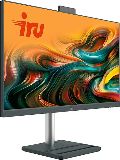 Моноблок IRU Tactio 24ID 24.5" Full HD i5 12450H (2) 16Gb SSD512Gb UHDG CR Windows 11 Pro 64 GbitEth WiFi BT 90W Cam черный 1920x1080 фото 2