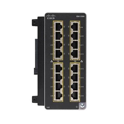 Модуль CISCO Catalyst IE3300 with 16 GE PoE/PoE+ Copper, Expansion Module, IEM-3300-16P= фото 1