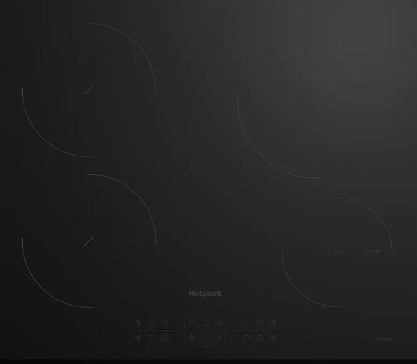 Индукционная варочная поверхность Hotpoint HB 1560S BF черный фото 1