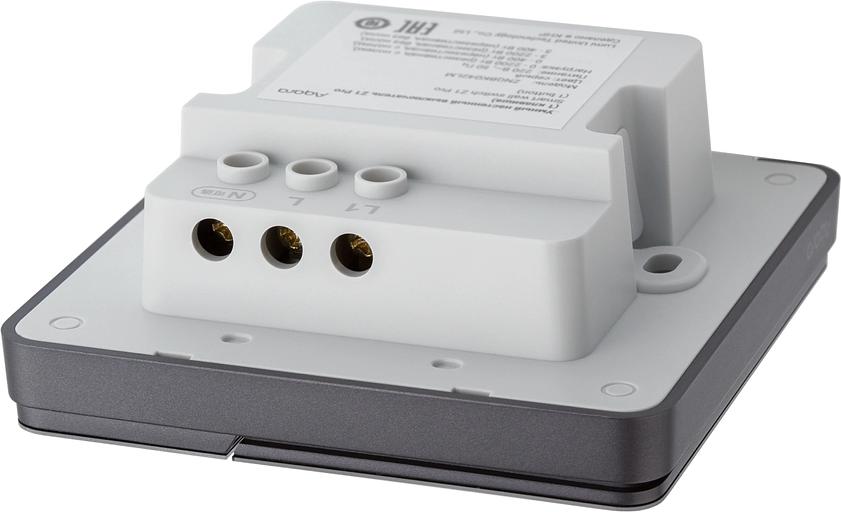 Умный выключатель Aqara Z1 Pro ZNQBKG45LM четырехклавишный графитовый (ZNQBKG45LM_GR) фото 3