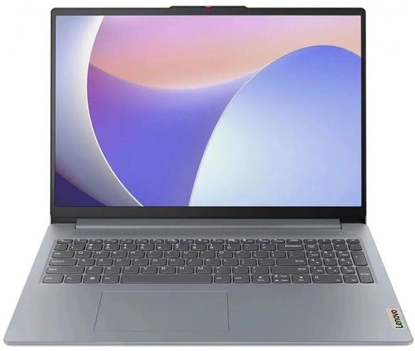 Ноутбук Lenovo IdeaPad Slim 3 15IRU8 Core i3 1315U 8Gb SSD256Gb Intel UHD Graphics 15.6" TN FHD (1920x1080) без ОС grey WiFi BT Cam (82X700DBUE) фото 1