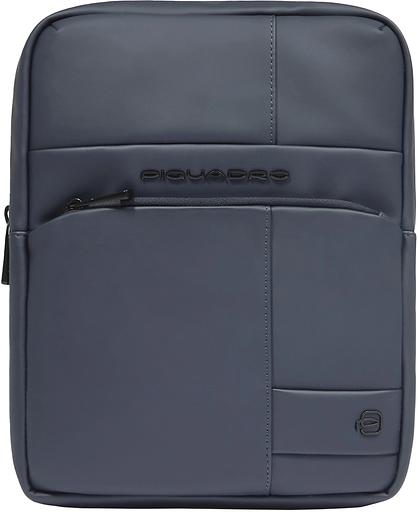 Сумка Piquadro Wollem CA1816W129W/BLU синий полиэстер/натур.кожа фото 1