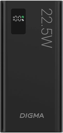 Мобильный аккумулятор Digma DGPF30A 30000mAh QC3.0/PD3.0 22.5W 3A 4xUSB-A/USB-C черный (DGPF30A22ABK) фото 2