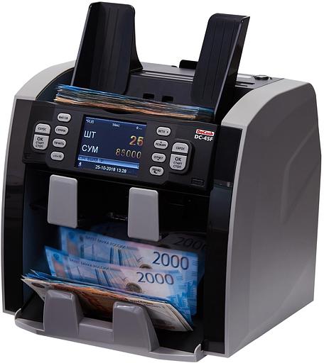 Сортировщик банкнот DoCash DC-45F 14841 автоматический рубли/доллары/евро/юани/фунты фото 1