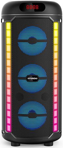 Минисистема Hyundai H-MC1221 черный 15Вт FM USB BT SD/MMC фото 1