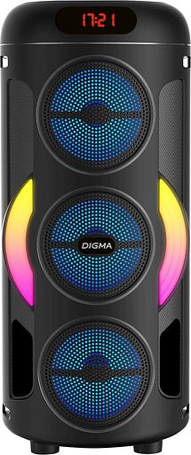 Минисистема Digma D-MC1721 черный 10Вт FM USB BT micro SD фото 1