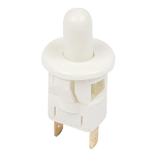 Rexant 36-3021 Выключатель-кнопка 250V 2.5А (2с) ON-(OFF) Б/Фикс белый (мебельная) фото 1