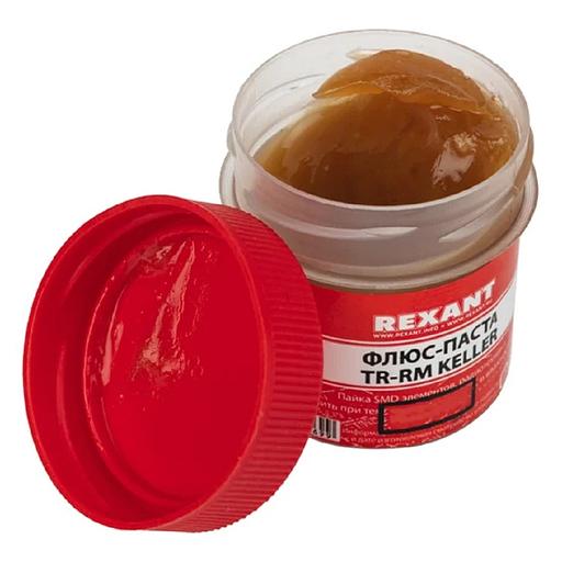 Rexant (09-3690) Флюс для пайки, паста TR-RM KELLER, 20мл, банка фото 1