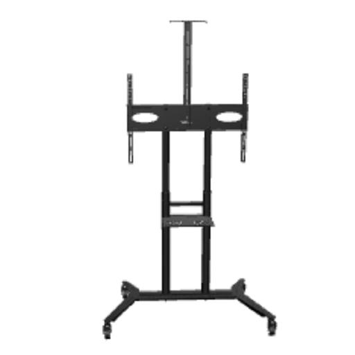 ONKRON мобильная стойка для ТВ 55"-90", макс 75кг, чёрная TS1871 фото 1