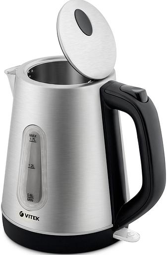 Чайник электрический Vitek VT-7038 1.8л. 2200Вт сталь корпус: металл фото 3