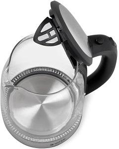 Чайник электрический Vitek VT-7095 1.8л. 2200Вт прозрачный корпус: стекло фото 5