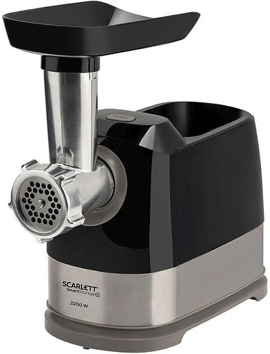 Мясорубка Scarlett SC-MG45S66 2200Вт черный/серебристый фото 2