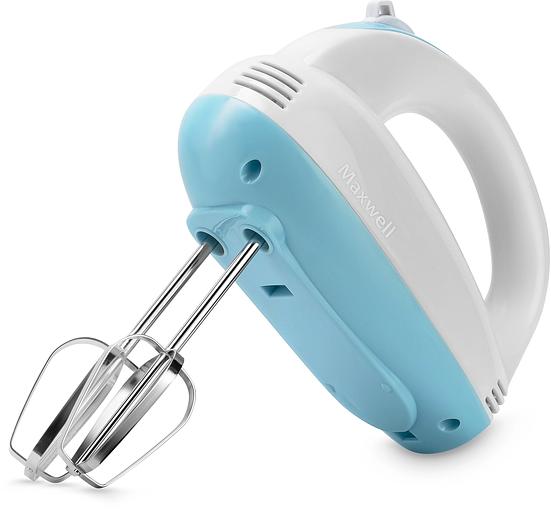 Миксер ручной Maxwell MW-1360 300Вт белый фото 1