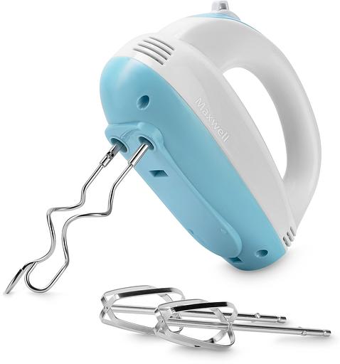 Миксер ручной Maxwell MW-1360 300Вт белый фото 4