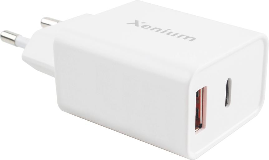 Сетевое зар./устр. Xenium X252 25W 3A (PD+QC) (CCX252CW/00) фото 2