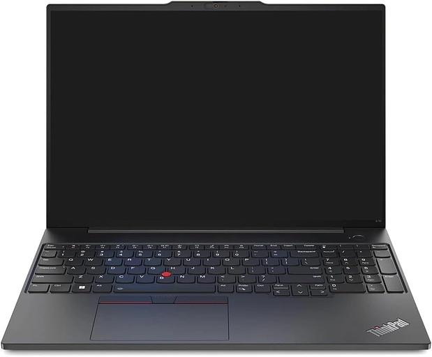 Ноутбук Lenovo ThinkPad E16 G2 Ryzen 7 7735HS 16Gb SSD512Gb AMD Radeon 16" IPS WUXGA (1920x1200)/ENGKBD без ОС black WiFi BT Cam (21M5S09E00) фото 1