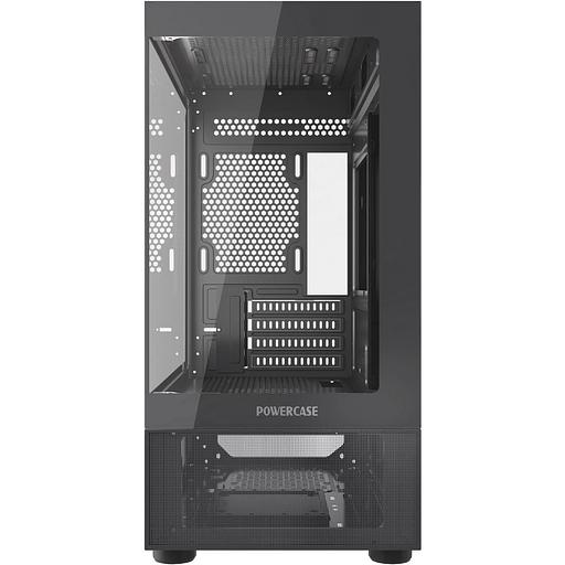 Powercase Vision Micro M2, Tempered Glass, чёрный, mATX (CVMBM2-L0) фото 1