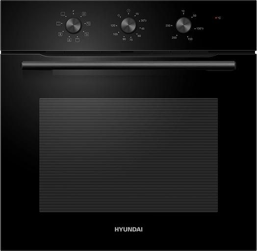 Духовой шкаф Электрический Hyundai HEO 66412 BG черный фото 1