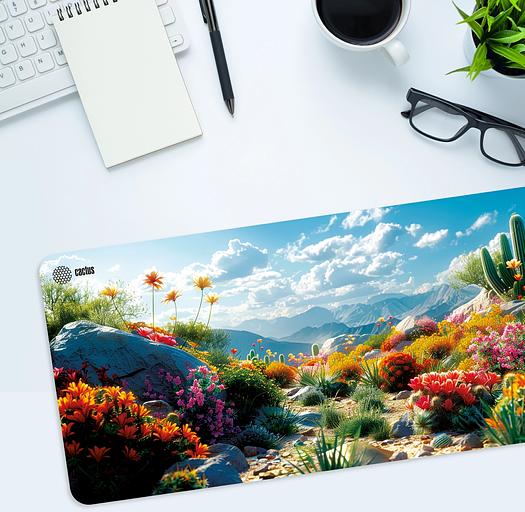 Коврик для мыши Cactus Desert landscape 900x400x3мм (CS-MP-PRO15XXL) фото 3