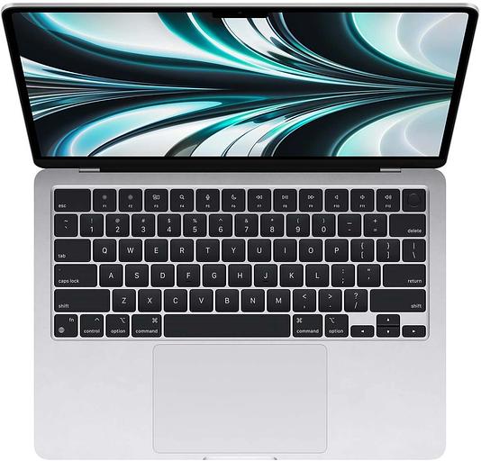 Ноутбук Apple MacBook Air A2681 M2 8 core 16Gb SSD256Gb/8 core GPU 13.6" Retina (2560x1664) macOS silver WiFi BT Cam (MC7V4PA/A) фото 2