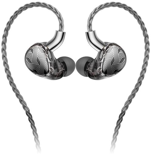 Наушники внутриканальные Fiio FA19 1.2м черный проводные в ушной раковине фото 1