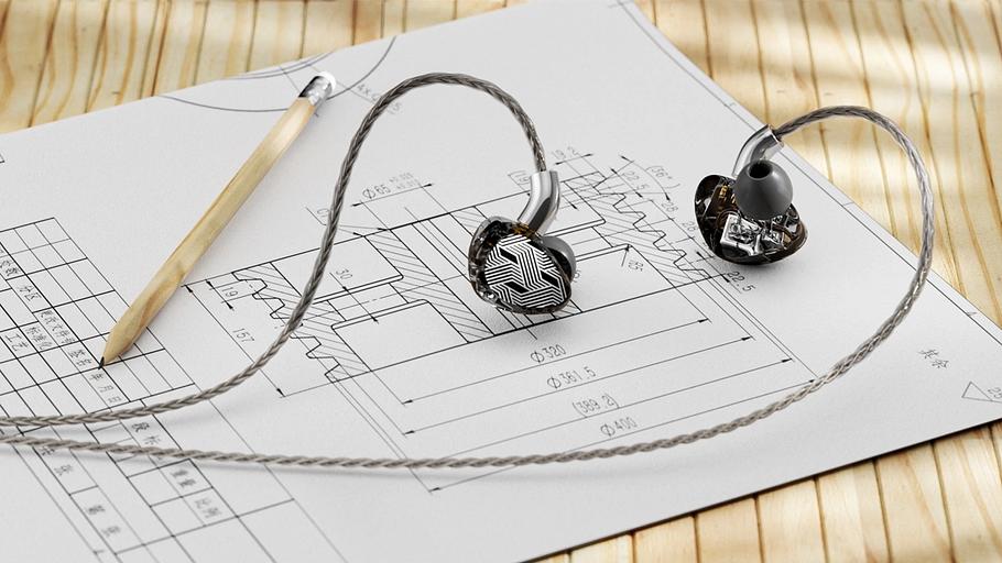 Наушники внутриканальные Fiio FA19 1.2м черный проводные в ушной раковине фото 6