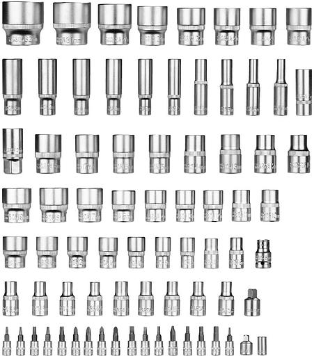 Набор инструментов Deko DKMT213 213 предметов (жесткий кейс) фото 6