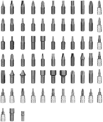 Набор инструментов Deko DKMT112 112 предметов (жесткий кейс) фото 5