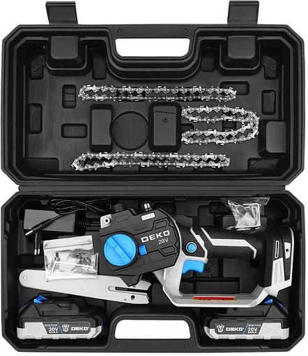 Цепная пила Deko DKCHS 20V, 6 20Вт дл.шины:6" (15cm) (083-2014) фото 4