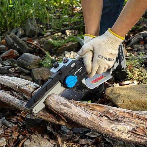 Цепная пила Deko DKCHS 20V, 6 20Вт дл.шины:6" (15cm) (083-2014) фото 7