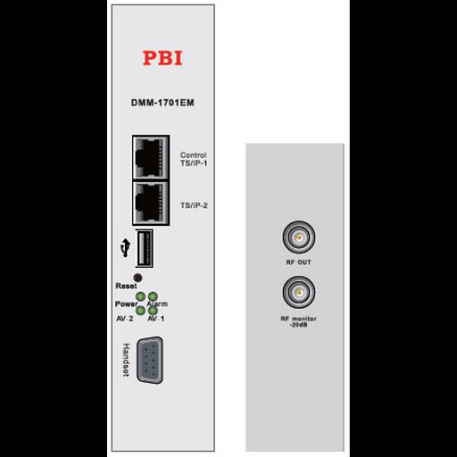 Модуль профессионального IPTV приёмника и двойного аналогового модулятора PBI DMM-1701IM-04 фото 2