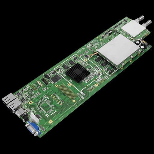 Модуль профессионального IPTV приёмника и двойного аналогового модулятора PBI DMM-1701IM-04 фото 3