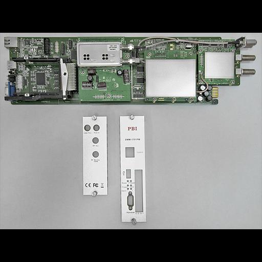 Модуль профессионального DVB-T2 приёмника и двойного аналогового модулятора PBI DMM-1701PM-04T2 фото 3