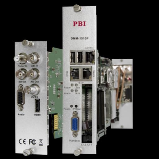 Модуль профессионального IRD приемника PBI DMM-1510P-22S2 для цифровой ГС PBI DMM-1000 фото 1