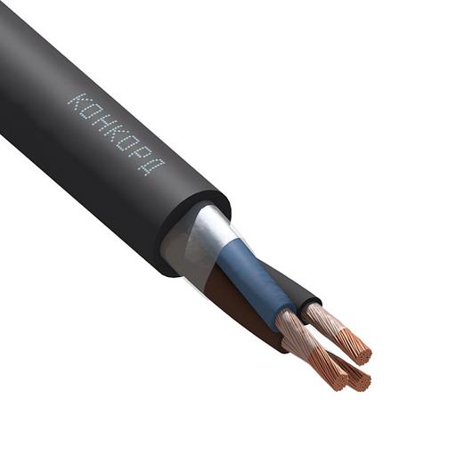 Кабель КГ-ХЛ 3х1.5 (N) 220/380-3 (м) Конкорд 77 фото 1