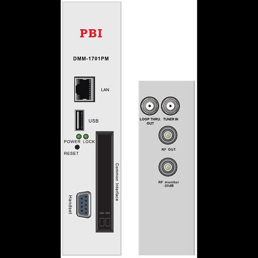 Модуль профессионального DVB-S/S2 приёмника и двойного аналогового модулятора PBI DMM-1701PM-04S2 фото 2