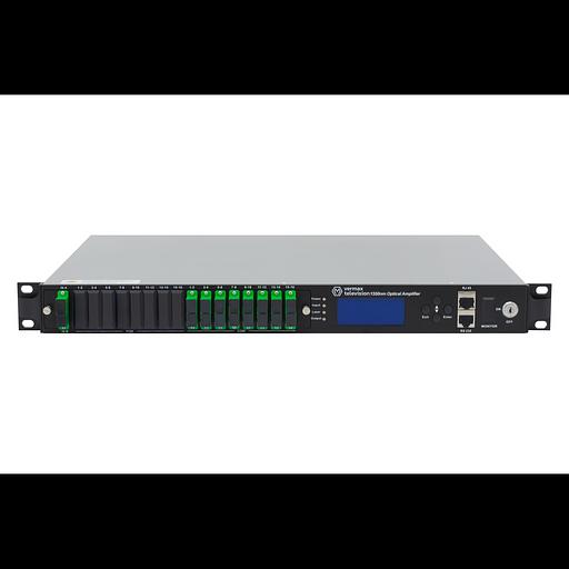Оптический усилитель VERMAX для сетей КТВ, 2 входа, 16*16dBm выход, 1U фото 1