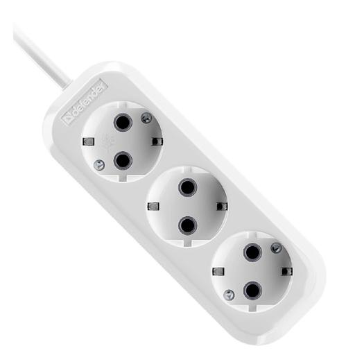 Defender Удлинитель R330 16 А, 2 м [99371], с заземлением фото 1